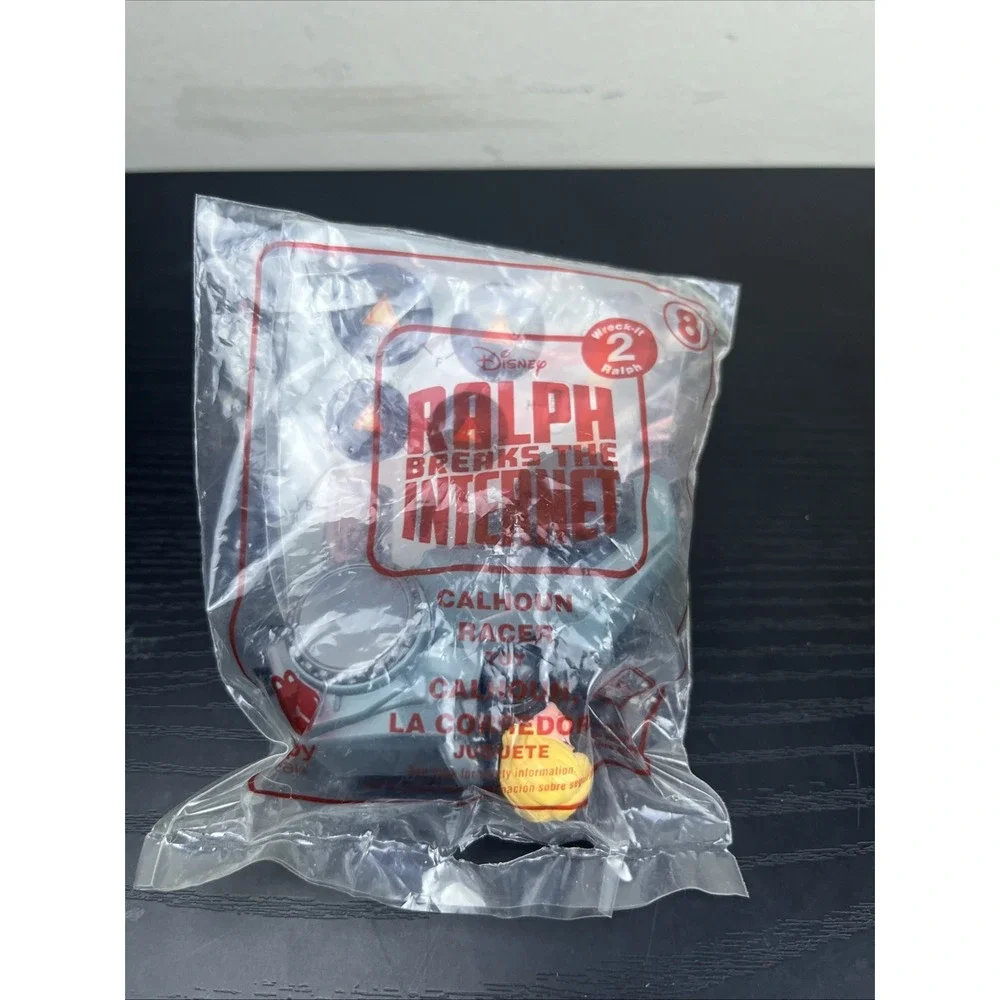 Disney Ralph Breaks Internet Calhoun Racer McDonald's 2018 Happy Meal Toy